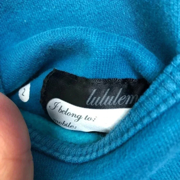 Lululemon Scuba  Hoodie Blue Size 2 - Picture 9 of 16